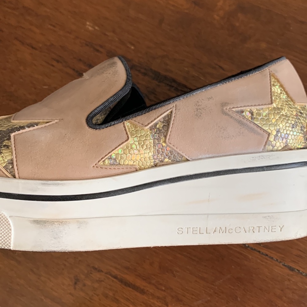 Stella McCartney sand color Platform Sneakers - NFS so not buy - Picture 11 of 11